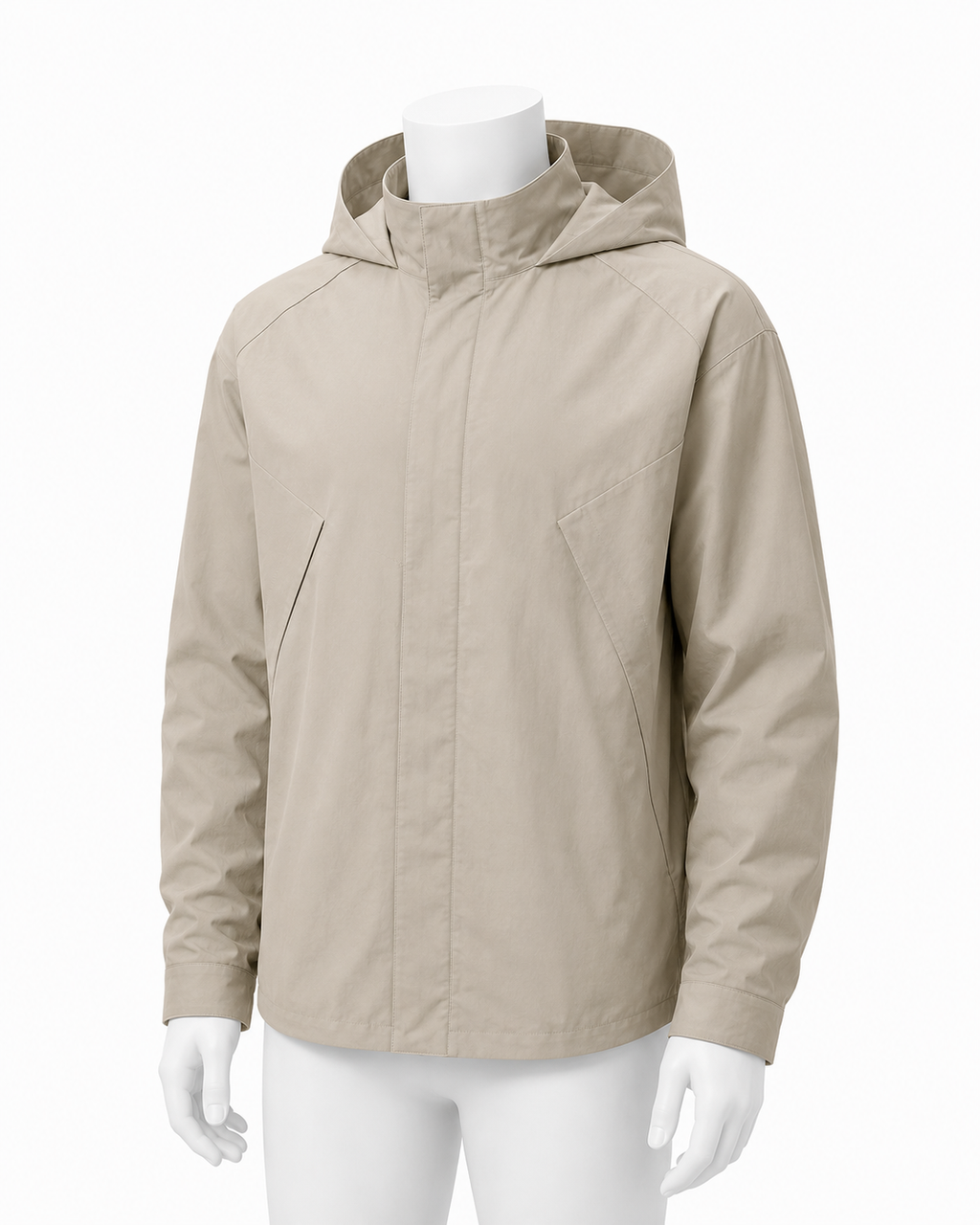ZOVENLI Foldhood Overshirt