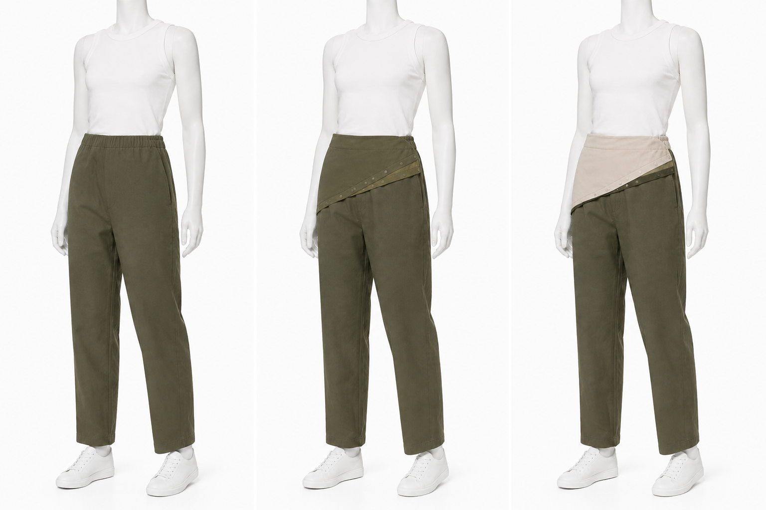 ZOVENLI Turnpanel Easy Pant