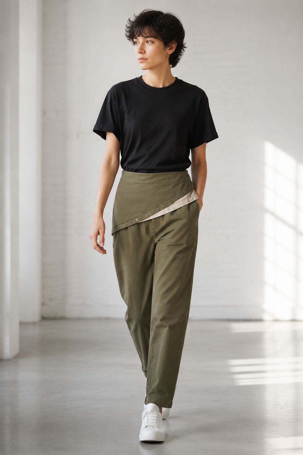 ZOVENLI Turnpanel Easy Pant