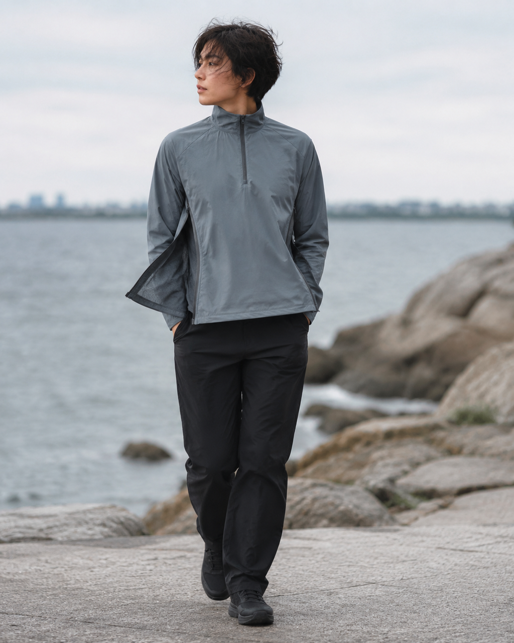 ZOVENLI Arcway Windshirt