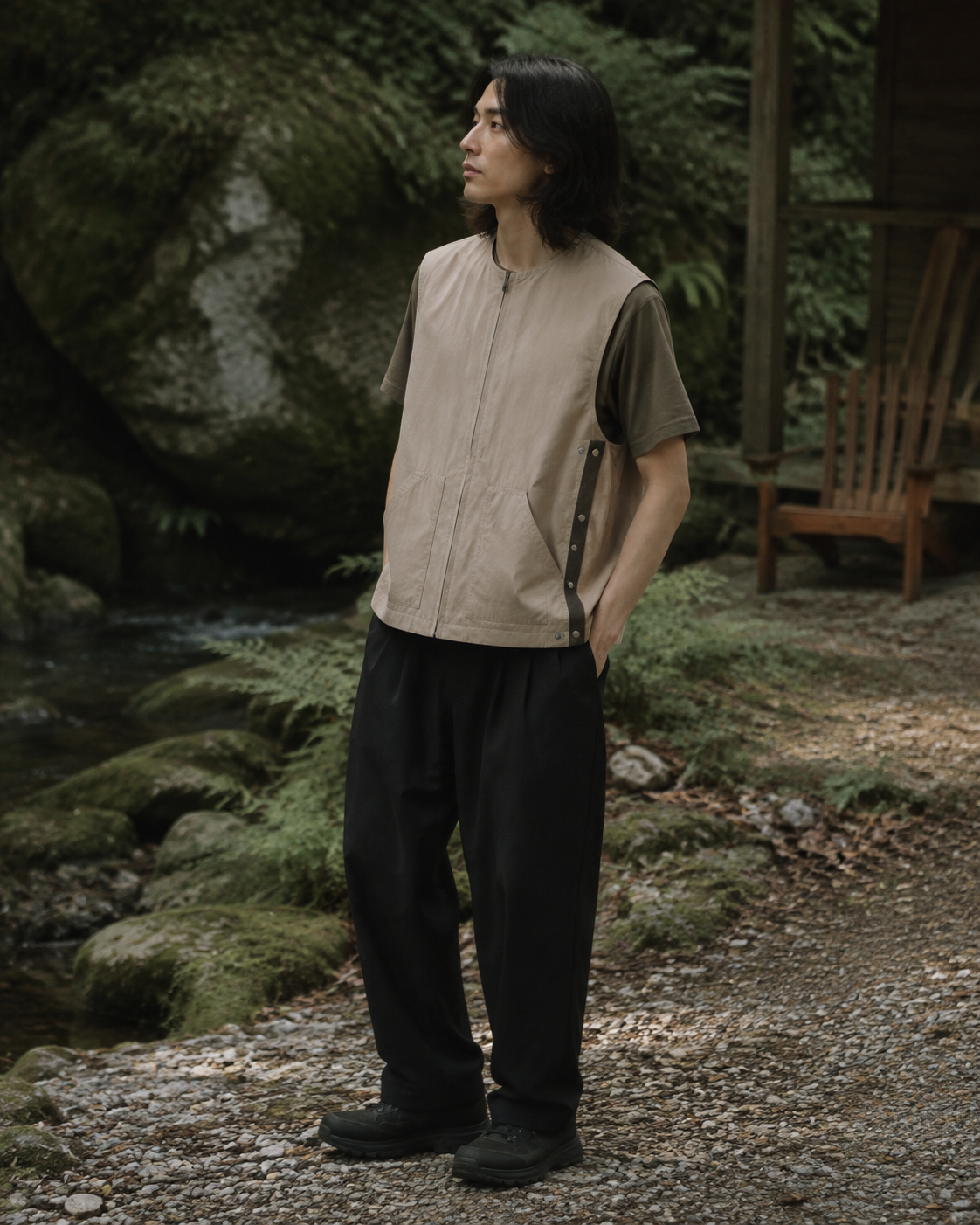 ZOVENLI Shift-Side Vest