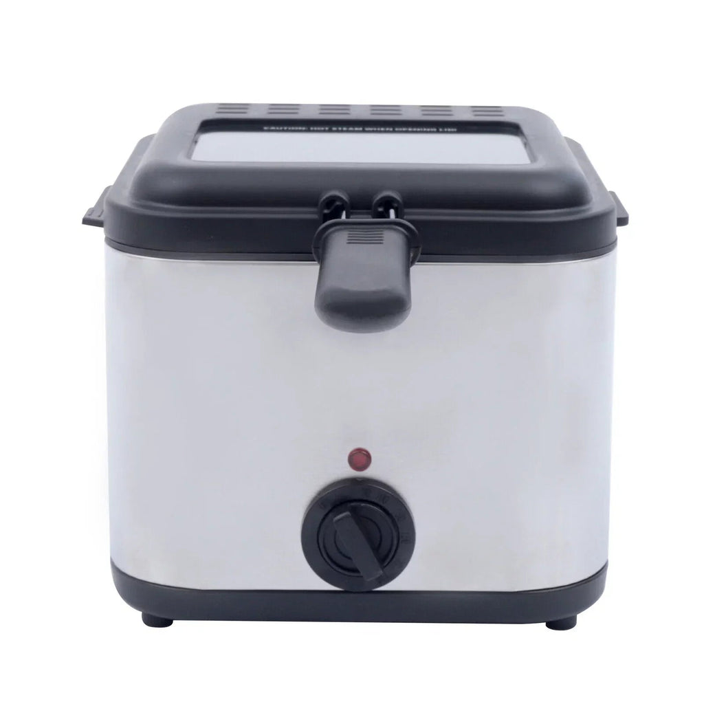 1000W 2.5L Deep Fryer With Basket, View Window And Oil Dripping Hook