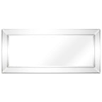 Rectangular Clear Beveled Wall Mirror - 3 Sizes