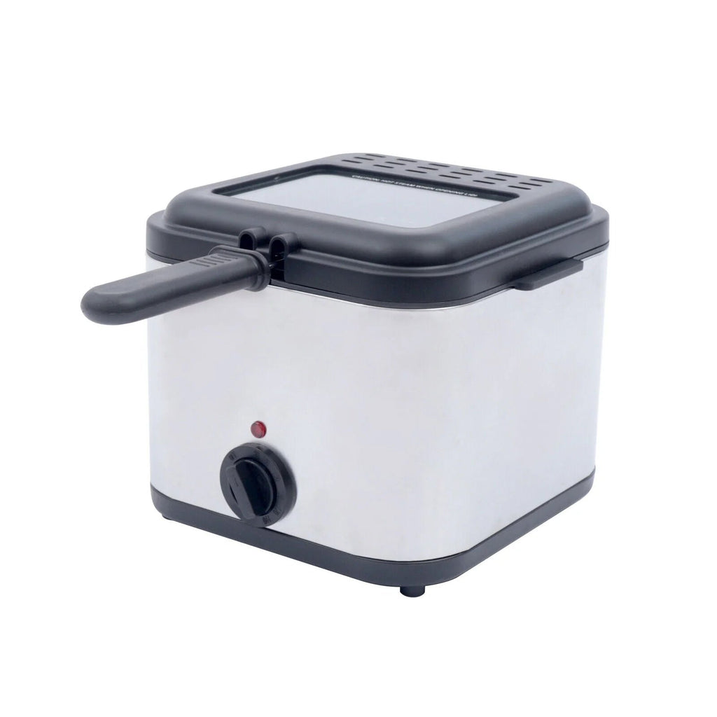 1000W 2.5L Deep Fryer With Basket, View Window And Oil Dripping Hook