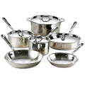 Copper Core 10 Piece Cookware Set - 600822 SS