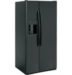 GE APPLIANCES Side By Side Freestanding Refrigerator - GSS23GGPBB