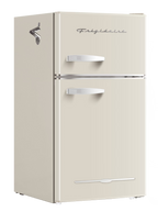 Frigidaire 3.1 Cu. Ft. 2-Door Retro Compact Refrigerator With Built-In Side Bottle Opener - Cream