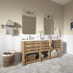 Aluminum Alloy Rounded Corner Wall Vanity Mirror