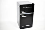 Frigidaire Retro Two-Door Compact Refrigerator With Freezer, 3.1 Cu. Ft., Red