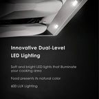 FOTILE Pixie Air Series Slim Line Under-Cabinet Range Hood With WhisPower Motors And Capture-Shield Technology - UQG3002